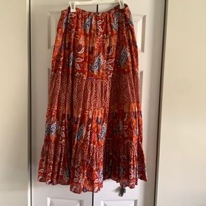 Warm red absolutely beautiful skirt